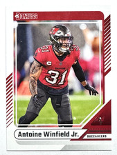 ANTOINE WINFIELD JR Buccaneers 2024 Panini Donruss Football Card #181