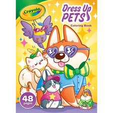 Crayola Dress Up Pets, 48 page Coloring Book