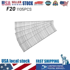 1105pcs F15/F20/F25/F30 Straight Brad Nails For DIY Home/Gardening Woodworking