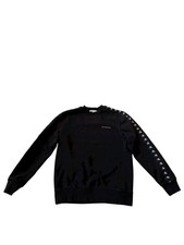 CK Calvin Klein Jeans Sweater Pull Over Black Men  s Size Small Good Condition