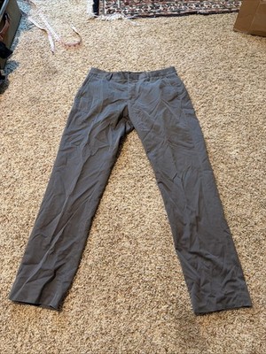 Bonobos Men's Weekday Warrior Dress Pants Slim Fit, Dark Gray, Size 30x30