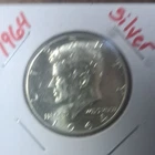 Kennedy Half Dollar 1964 Uncirculated Silver 50C Coins Lot of 2