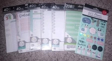The Happy Planner - Everyday Filler Paper - 686 pc Bundle (4.625" x 7") Stickers