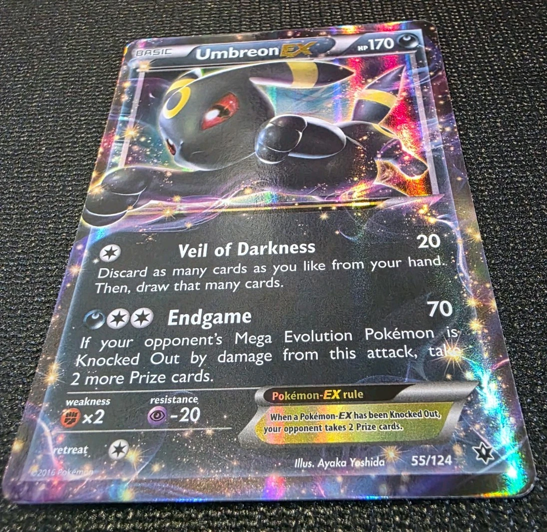 Fates Collide Umbreon EX 55/124 Holo NM