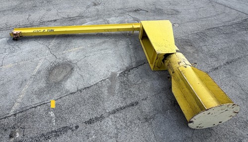 JIB CRANE 2 TON BASE DIA 40" TRAVEL LENGTH 15' OAH 13'-6"