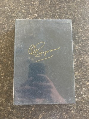 Sealed I Want To Tell You by OJ Simpson SIGNED Book Limited Edition /3000