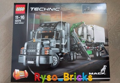 LEGO 42078 Technic Mack Anthem Truck & Trailer   NEW Sealed, Great Box