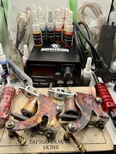 Dragonhawk Tattoo Kit   Power Supply, 2 Machi...