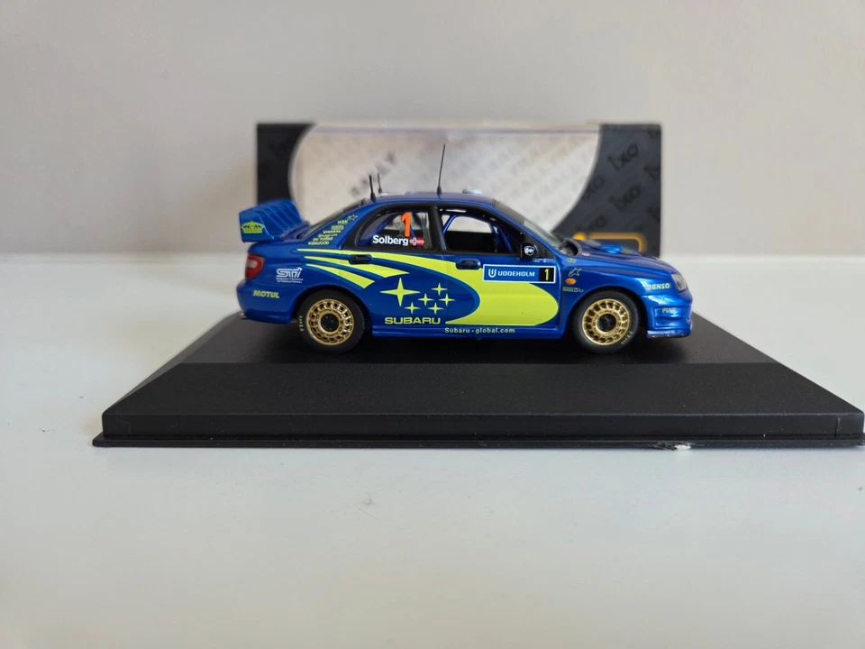 IXO 1/43 Subaru Impreza WRC Solberg/Mills - Rally di Svezia 2004 - RAM139 - Immagine 3 di 4