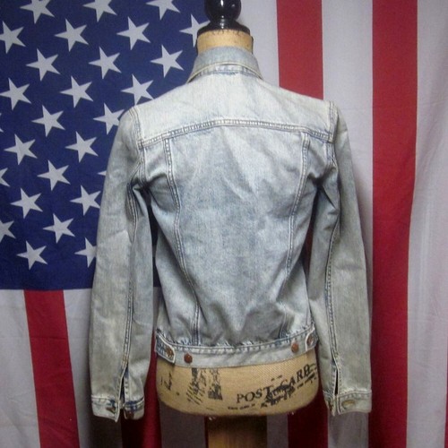 OLD NAVY women’s light-blue XS throwback jean-jacket denim OG - Picture 2 of 4