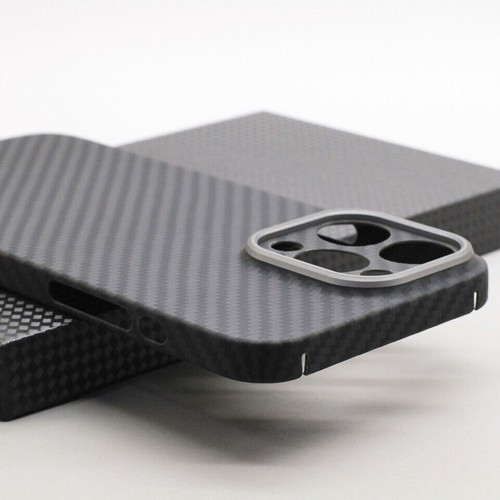 Genuine Carbon Fiber Case For iPhone 14 Pro Max 14 Plus Metal Lens Camera Cover - Picture 31 of 103