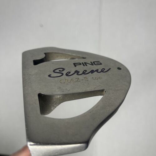 Ping Serene Craz-E Too Putter 32" Black Dot Womens RH Steel Straight Fitting - Picture 2 of 7