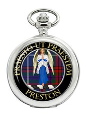Preston Scottish Clan Pocket Watch