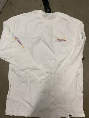 FTC Skate Shop LS Tee White Size XL