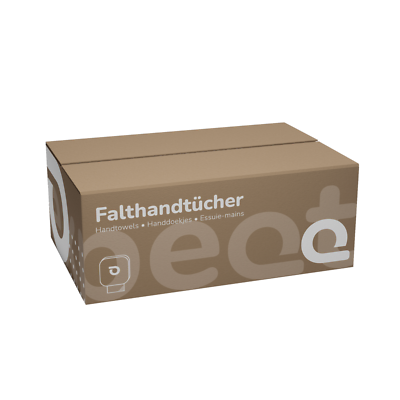 Asciugamani Di Carta Piegati CWS Riciclati V-Fold 1-ply Natural 5000 Fogli - Foto 6