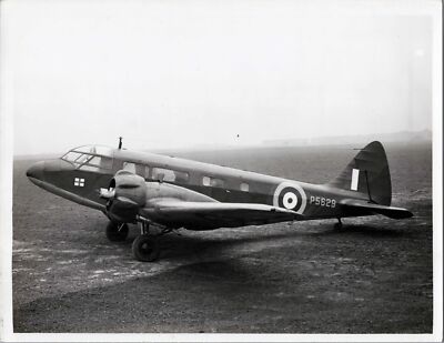 AIRSPEED ENVOY AS.6 RAF P5629 VINTAGE IWM PHOTO