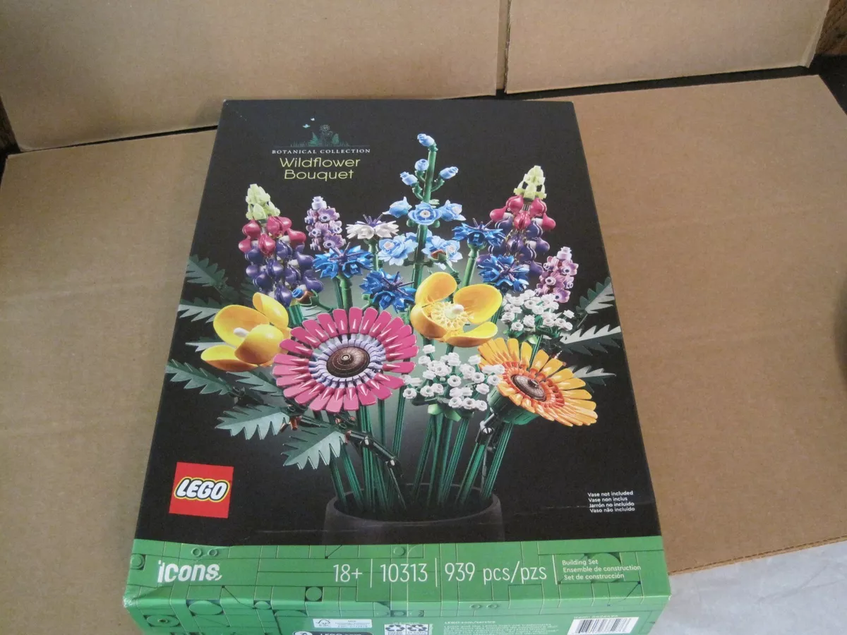 Lego®icons 10313 - bouquet de fleurs sauvages