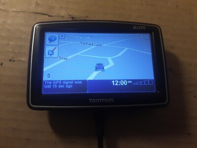 TomTom XL Live IQ Routes SatNav GPS Navigation Sat Nav Satellite