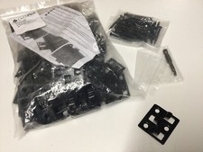 DECKPLUS COMPOSITE DECK BOARD FITTING KIT  50 CLIPS WITH SCREWS +BIT DPCLIPB50SS