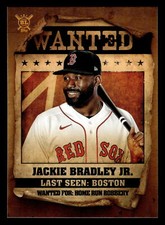 2021 Topps Big League - Wanted - #WT-9 Jackie Bradley Jr. - Boston Red Sox