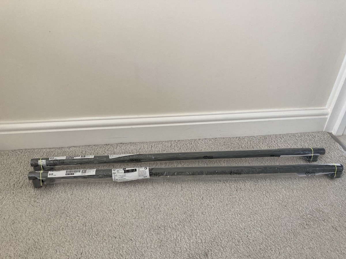 Dark Grey Komplement Clothes Rail 100cm KOMPLEMENT Clothes Rail