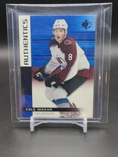 2019-20 UD SP Authentics Blue Rookie Cale Makar Colorado Avalanche