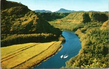 Postcard Hawaii Kauai - Wailua River