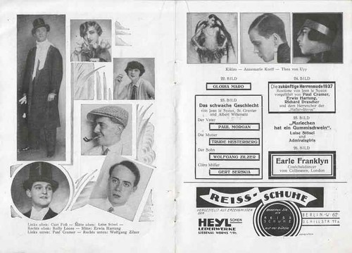 Berlin 1927 Programm Admiralspalast Haller-Revue „Wann und Wo“ - Bild 7 von 10