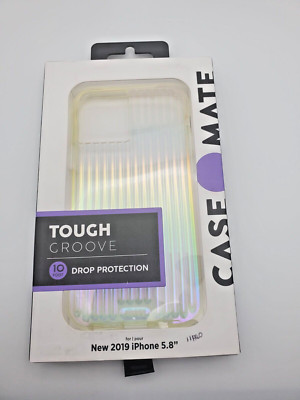 Case-Mate Tough Grove Case for iPhone 11-Pro. NEW- Iridescent