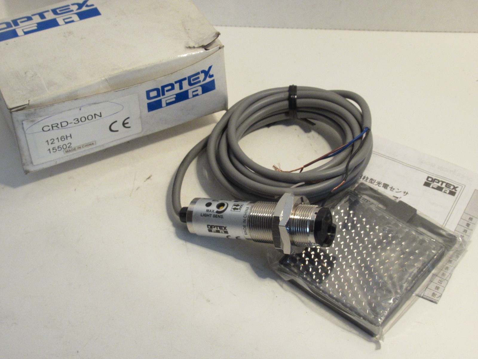OPTEX F A CRD-300N CRD300N 10..30V PHOTOELECTRIC SENSOR NEW | eBay