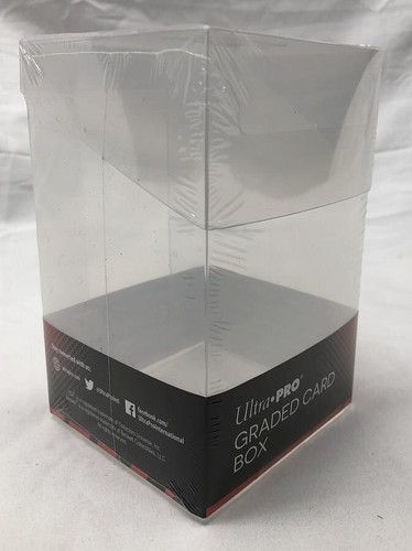 Caja Ultra Pro Para Tarjetas Graduadas | Capacidad Para 10 Cartas PSA O Beckett | Almacenamiento Transparente