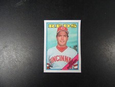 1988 Topps Cloth Blank Back Test Baseball Card Jeff Montgomery Reds Promo Proof