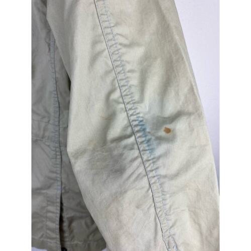 Diesel Men's Size S Beige Khaki Full Zip Utility Military Chore Jacket - Picture 8 of 15