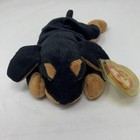 Ty 1996 Doberman Pinscher Beanie Baby Doby Plush Stuffed Dog Dobermann