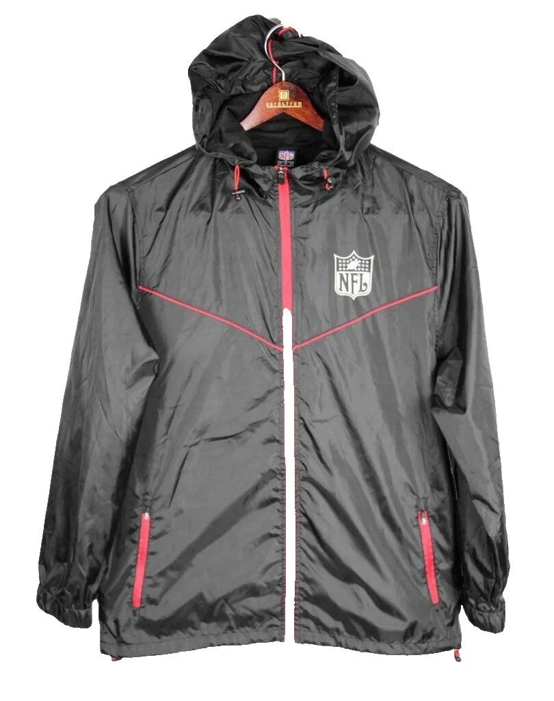 Черные ветровки пальто, куртки и жилеты для мужчин NFL