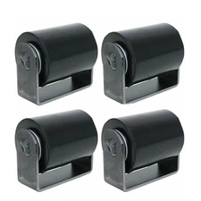 Slide Gate Roller 3" Top Guide Rubber Sliding Rolling Metal Door Wheel | Lot 4