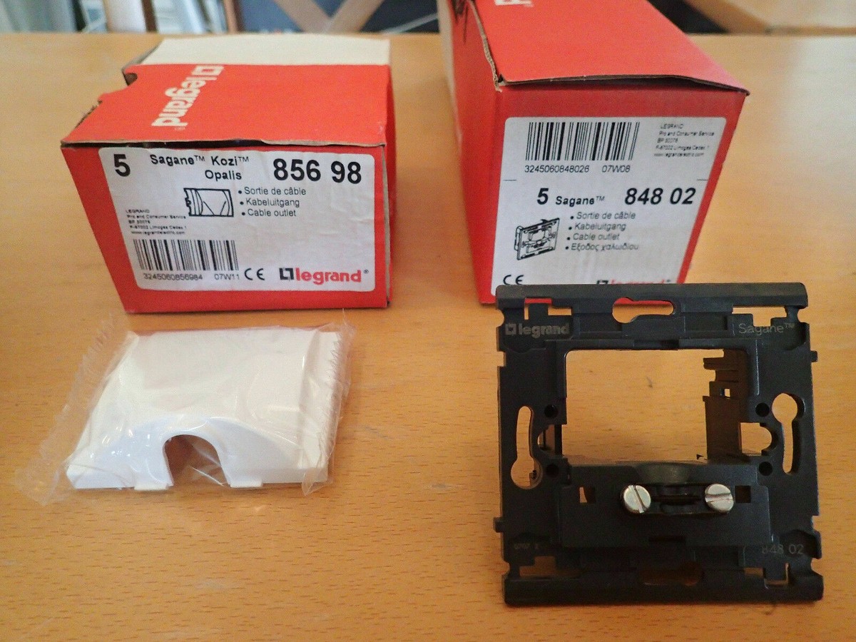 Doigt De Sortie De Câble Legrand Sagane 85698 - Opalis, Pour Installation électrique, Neuf Sans Emballage