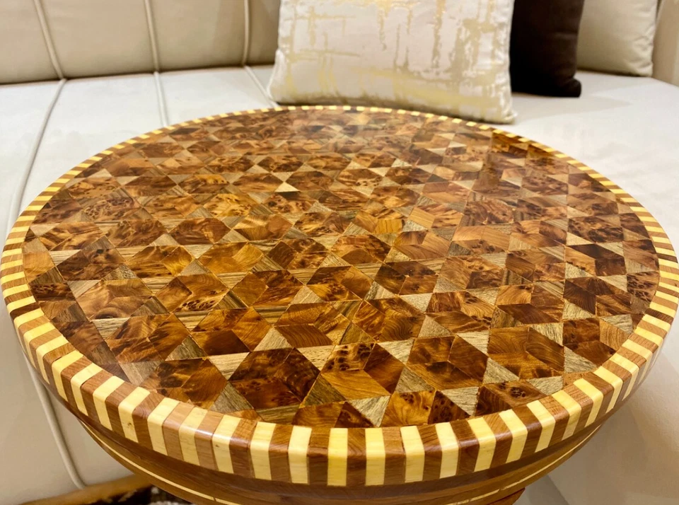 Coffee Table Wooden Living Room Furniture Decor - Image 2 of 4