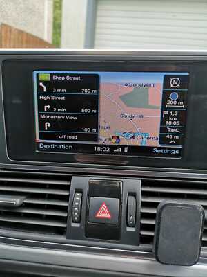 GENUINE AUDI A7 SAT NAV MMi UPDATE 2023 NAVIGATION MAPS FULL EUROPE ...