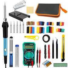 Electric Soldering Iron Gun Tool Kit Welding Desoldering Pump Tools Set 60W 90W