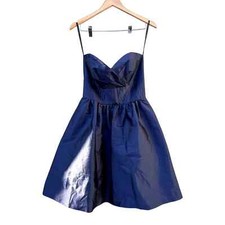 Alfred Sung Strapless Cocktail / Bridesmaid Dress sz 8 D542