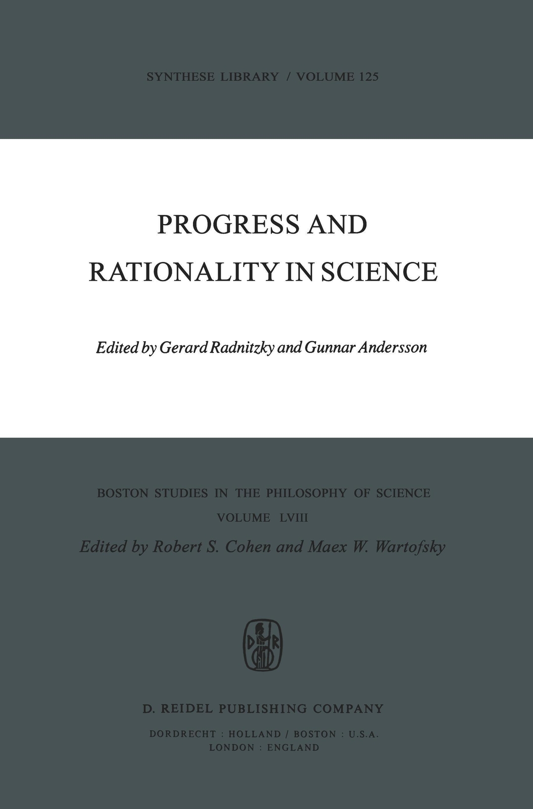 Thumbnail - Progress And Rationality In Science | G. Radnitzky (u. A.) |