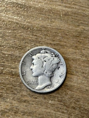 1931S Mercury Dime VG