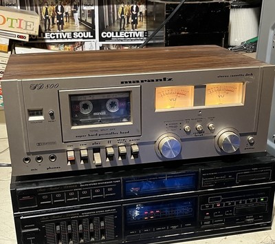Marantz SD-800 Stereo Cassette Deck w/ VU Meters | Rare Vintage | *READ*