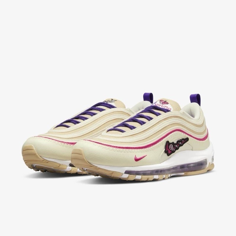 Nike Air Max 97 SE Air Sprung Men's Size 8/8.5 Tan Red White