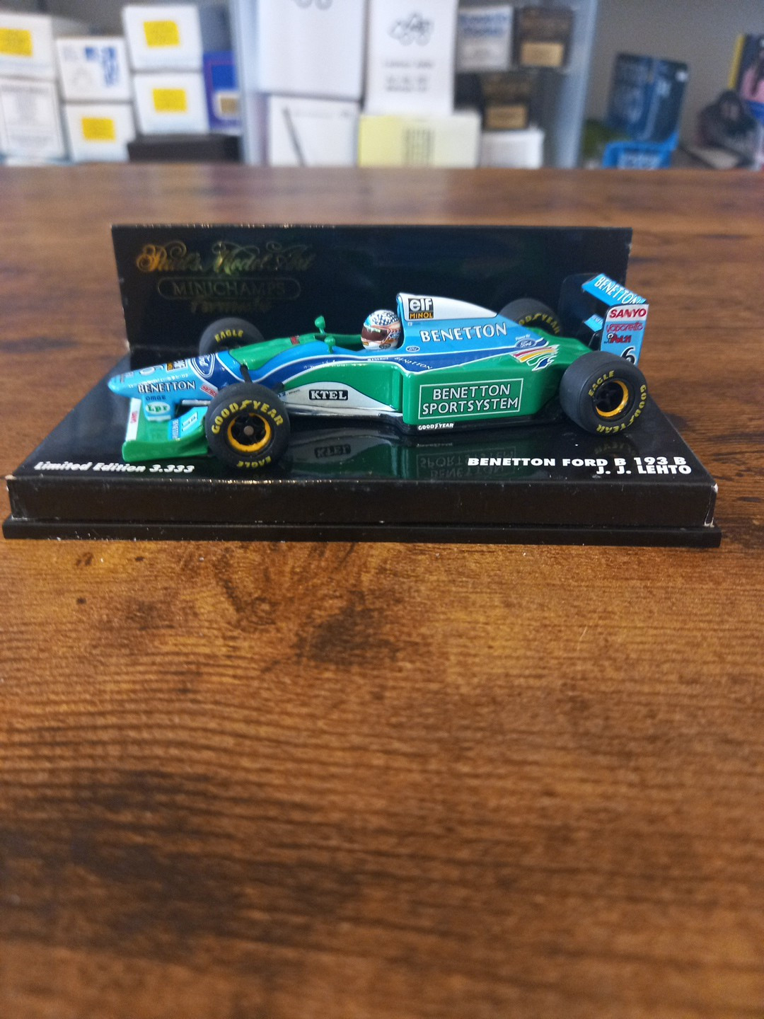 MINICHAMPS 430 941006 - F1 Benetton Ford B 193 B - J. J  Lehto