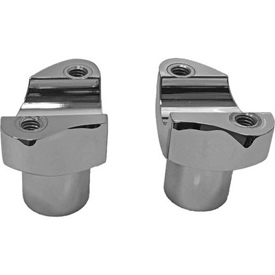 Harddrive Forged Handlebar Riser Straight Chrome  2'' H57-6076CF-2