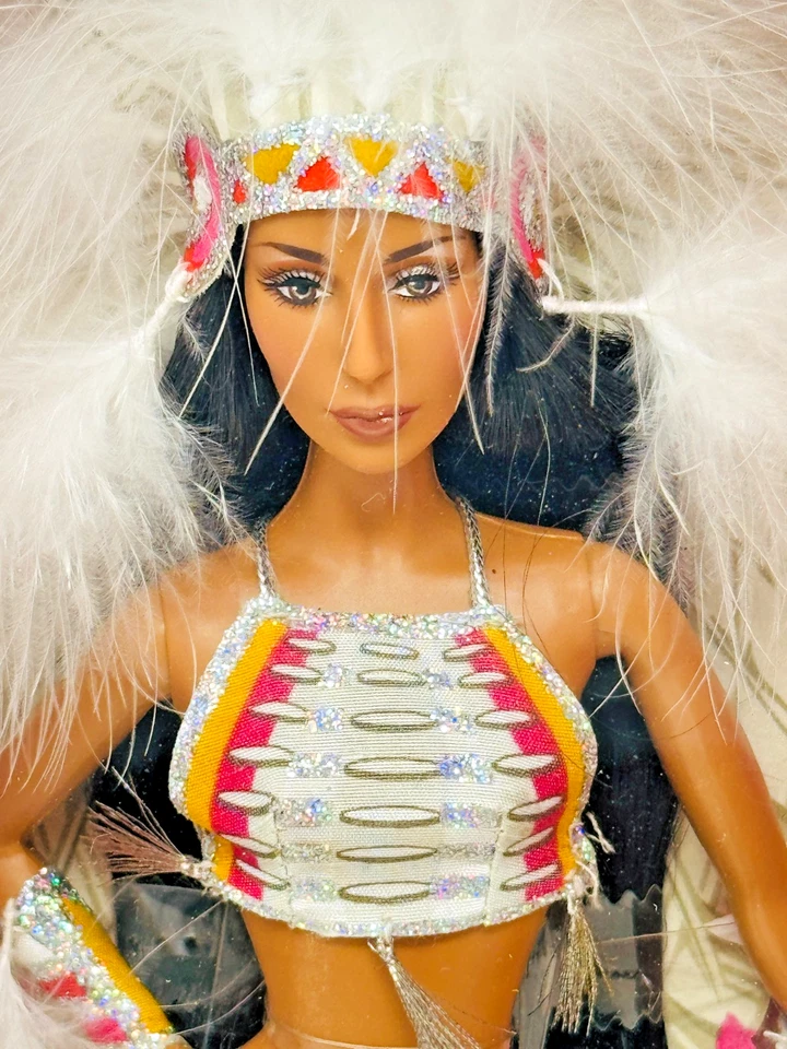 Коллекционная кукла 2007 Cher Bob Mackie Barbie L3548 Black Label Mattel новая в коробке - Изображение 2 из 4