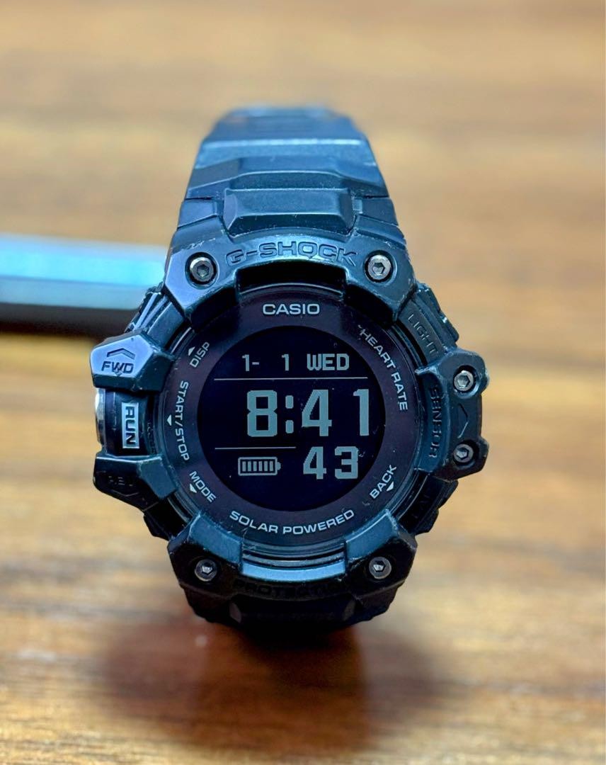 CASIO G-SHOCK GBD-H1000 カシオ （ジャンク） Casio G-SHOCK GBD-H1000-1A7JR G-SQUAD Step Tracker Bluetooth
