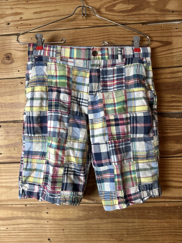 Boys Brooks Brothers plaid patchwork all over size 14 - Image 2 of 4